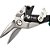 Tesoura 10" para chapas modelo aviação corte direito ST93102G SATA - Imagem 7