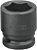 Soquete sextavado de impacto encaixe de 1/2" x 30,0mm 019025 GEDORE - Imagem 1