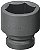 Soquete sextavado de impacto encaixe de 1" x 36,0mm 021014 GEDORE - Imagem 1