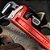 Chave grifo 18" tipo americana fabricada em ferro fundido e com mordente superior em aço forjado 31025 RIDGID - Imagem 8