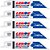 Lâmina para serra sabre 100mm com 5 peças 14 dentes 20550414R LENOX - Imagem 1