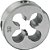 Cossinete de aço rápido N°10 UNF externo 20mm com peeling DIN 223-B 106/9 OSG - Imagem 1