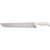 Faca para carne 30cm refile aéreo reta larga inox cabo branco BKW203-12 STARRETT - Imagem 1
