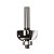Fresa com dentes de metal duro para bordas com rolamento 1" 2608628420 BOSCH - Imagem 1