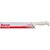 Faca para carne 25cm refile aéreo reta larga inox cabo branco BKW203-10 STARRETT - Imagem 2