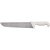 Faca para carne 25cm refile aéreo reta larga inox cabo branco BKW203-10 STARRETT - Imagem 1