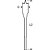 Broca chata para madeira 8mm x 152mm ponta autoperfurante BOSCH - Imagem 2