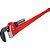 Chave grifo 48" tipo americana fabricada em ferro fundido e com mordente superior em aço forjado 31040 RIDGID - Imagem 1