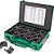 Jogo de matrizes para conectores de cobre 6 AWG a 750 MCM 16 peças GREENLEE - Imagem 1