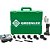 Vazador de chapa 1/2" a 2" bateria 18V 2.0 Ah carregador 120V LS50L11B GREENLEE - Imagem 1