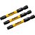 Jogo de bits ponteiras hexalobular com encaixe de 1/4" T30 x 56mm Flextorq 3.0 DEWALT - Imagem 1