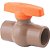 Registro de esfera soldável 25mm INJETPLAST - Imagem 1