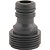 Conector plástico para torneira rosca macho 3/4" ECCOFER - Imagem 1