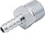 Espigão rosca macho de 3/8" NPT com escama de 1/4" caixa com 40 peças VONDER - Imagem 1