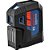 Nível a laser de 5 pontos verdes 30m (raio) precisão ± 0,7 mm/m com bolsa GPL 5g 0601066P00 BOSCH - Imagem 1