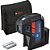 Nível a laser de 5 pontos verdes 30m (raio) precisão ± 0,7 mm/m com bolsa GPL 5g 0601066P00 BOSCH - Imagem 2