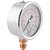 Manômetro vertical 1/4" BSP 63mm com glicerina caixa em aço inox 90 lbf/pol² (PSI) 3822 006 GENEBRE - Imagem 1