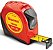Trena curta de aço 8m x 1" KTX1-8ME-S Exact STARRETT - Imagem 1