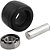Roda traseira 75mm x 50mm em nylon jogo com 12 peças para CPN 106 VONDER - Imagem 1