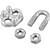 Clips para cabo de aço 1/8" - 3,18mm pesado embalagem com 1.000 peças VONDER PLUS - Imagem 5
