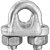 Clips para cabo de aço 1/2" - 12,70mm pesado embalagem com 75 unidades VONDER PLUS - Imagem 3
