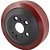 Roda motriz 250mm x 70mm em poliuretano VONDER - Imagem 4