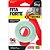 Fita dupla face 24mm x 1,5m espuma branca de polietileno Fita Forte Áreas Extreme ADERE - Imagem 1