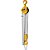 Talha manual 3,0 toneladas (3 tf) elevação 8,0m Compacta NT-8 BERG-STEEL - Imagem 1