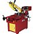 Serra fita horizontal de bancada 10" 220V trifásica S3720E-H2 STARRETT - Imagem 1