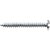 Parafuso autoatarraxante cabeça panela 3,9mm x 32,0mm com bucha 6mm VONDER - Imagem 1