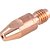 Bico de contato 1,6mm x 30mm em cobre cromo e zircônio para Tocha TMV 400 VONDER - Imagem 1