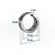 Roldana 1,0mm - 1,2mm aço tubular para máquinas MIG/MAG MM 251/MM 305 VONDER - Imagem 2