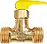 Válvula de bloqueio 5kg 1/2" NPT x 1/2" NPT JACKWALL - Imagem 1