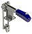 Grampo de aperto rápido com gancho tipo tensor KF063D 200 kgf KIFIX - Imagem 1