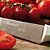 Faca para carne refile de mesa 8" lâmina triangular larga em aço inox cabo vermelho BKR301-8 STARRETT - Imagem 2