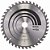 Lâmina de serra circular com dentes de metal duro/vídea 350mm x 30mm 30 dentes BOSCH - Imagem 1