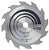 Lâmina de serra circular com dentes de metal duro/vídea 184mm x 20mm 40 dentes BOSCH - Imagem 1