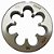 Cossinete de aço rápido 1/4 NPT sem peeling DIN 223B 119C OSG - Imagem 1