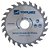 Lâmina de serra circular com dentes de metal duro/vídea 450mm x 30mm 60 dentes TOOLMIX - Imagem 1