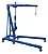 Guincho Hidráulico Dobrável 1 Tonelada Tipo Girafa com Prolongador R070043 Riosul Tools - Imagem 1
