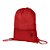 Mochila saco confeccionada em poliéster 420D com bolso externo - Imagem 3