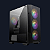 Gabinete Gamer MSI MAG Forge M100A, Mid Tower, Black, Sem Fonte, Com 4 Fans - Imagem 1