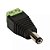 Kit com 10 Conectores Plug P4 Macho Com Borne para Câmeras de Segurança, Cftv e Fonte - Imagem 2