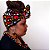 Turbante em tecido africano (capulana) - Imagem 3