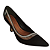 Scarpin nobuck com vinil e cristal - Imagem 2
