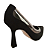 Scarpin nobuck com vinil e cristal - Imagem 3