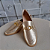 Mocassim dourado couro - Imagem 4