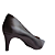 Scarpin Preto Couro Bico Fino - Imagem 3