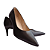 Scarpin Preto Couro Bico Fino - Imagem 4