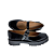 Sapato boneca preto verniz tratorado fivela - Imagem 4